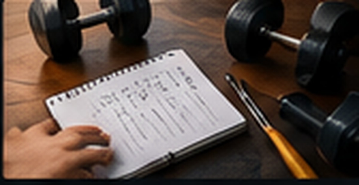 A structured strength training session